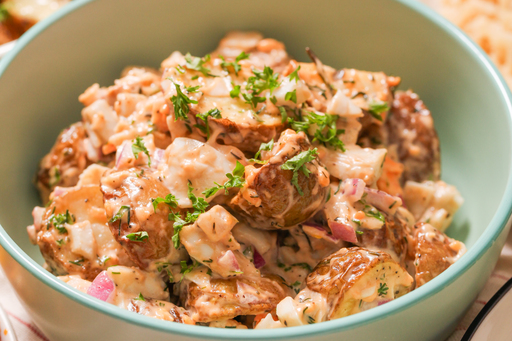 Baked Potato & Egg Salad 